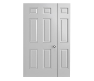 Doors with panel 32 + 14